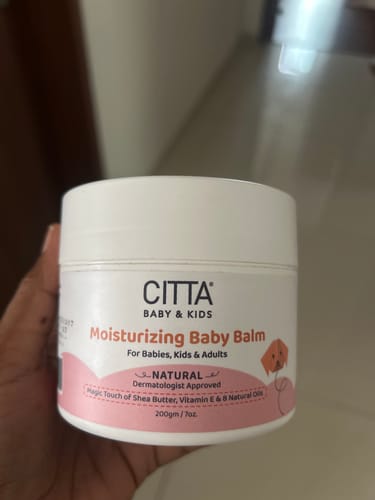 Customer photo review of CITTA - Natural Moisturizing Baby Balm (Moisturiser)