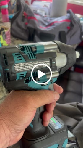 Customer video review of Makita GWT08Z 40V max XGT® Brushless Cordless 4‑Speed Mid‑Torque 1/2" Sq. Drive Impact Wrench w/ Detent Anvil, Tool Only