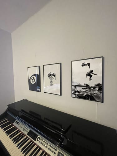 Customer photo review of Stussy 8 ball poster