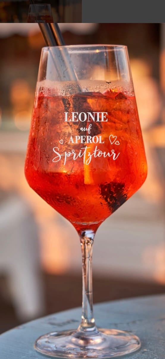 Customer photo review of Spritztour - Personalisiertes Glas für deinen Sommer-Drink