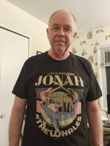 Customer photo review of JONAH & THE WHALES TEE