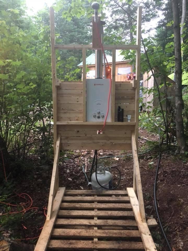 Customer photo review of Camplux Tankless Water Heater for RV 1.58 GPM With Pump Kit
