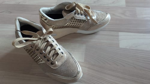 Customer photo review of Høje sneakers med kilehæl til kvinder