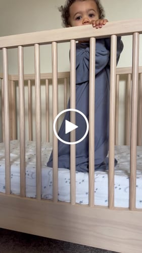 Customer video review of Organic Long Sleeve Sleep Sack 0.5 TOG - Flint Stone
