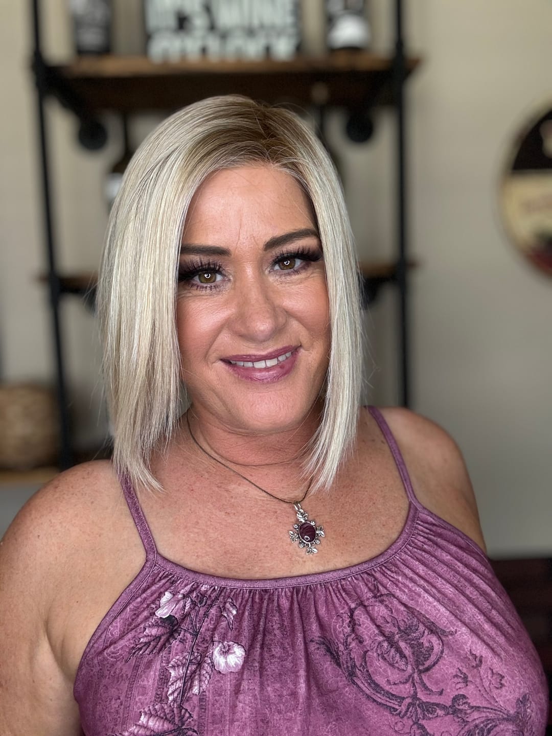 Customer photo review of CLASS ACT - Champagne Blonde