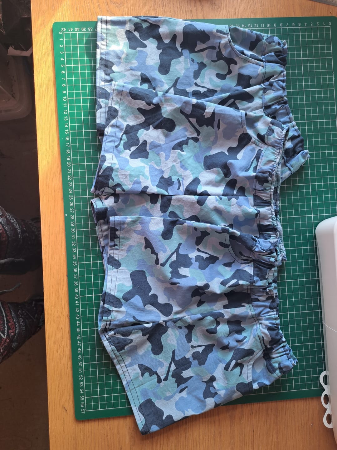 Customer photo review of Camouflage Cotton Fabric