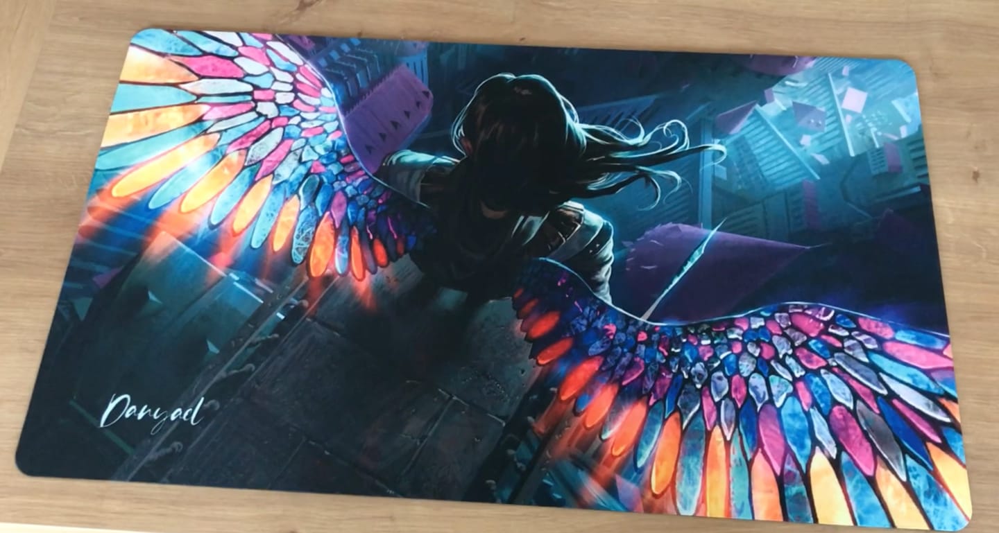 Customer photo review of "CUSTOM" Neopren Playmat