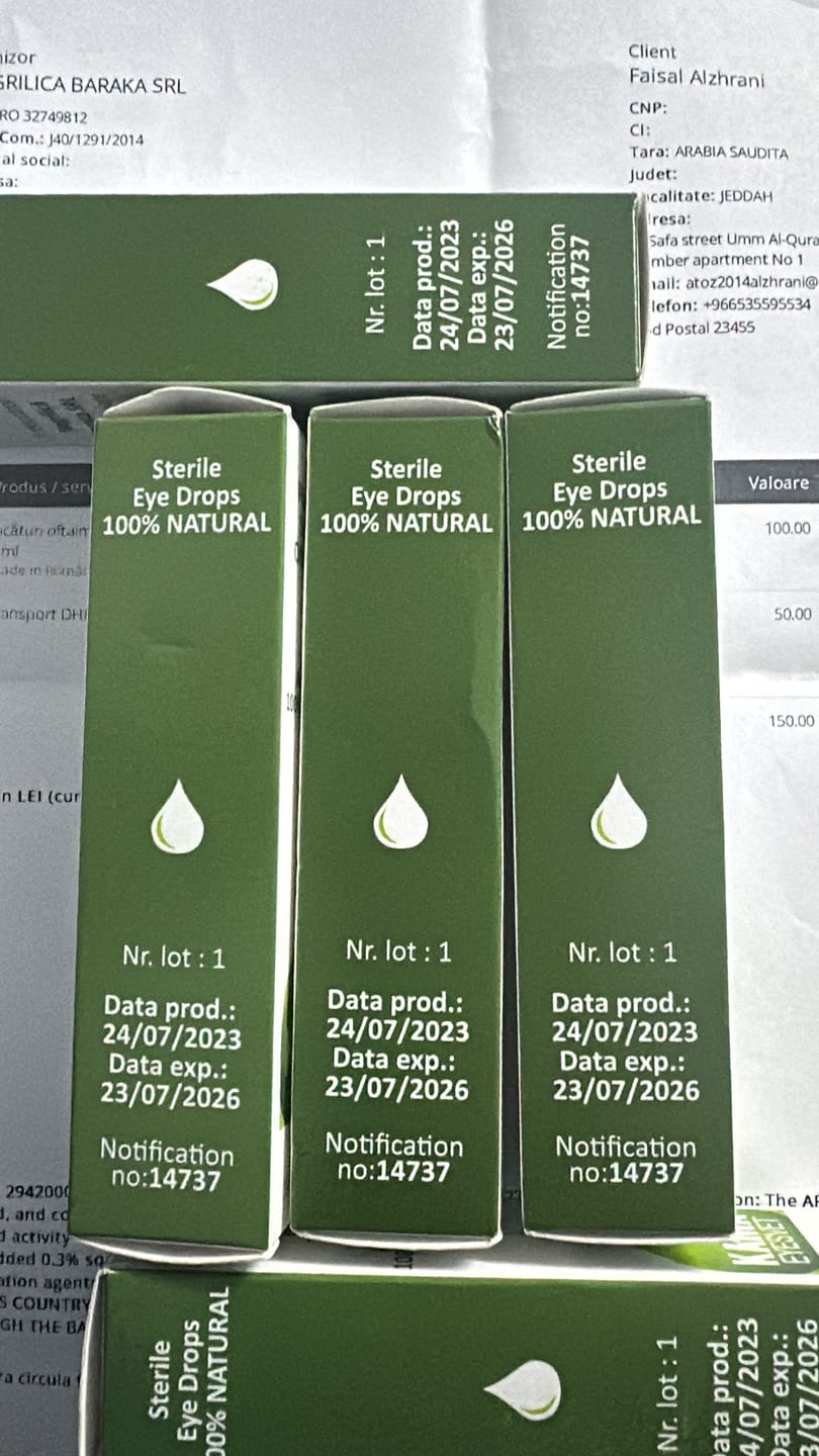 Customer photo review of Picături sterile oftalmice Kamaeyesvet 5 ml
