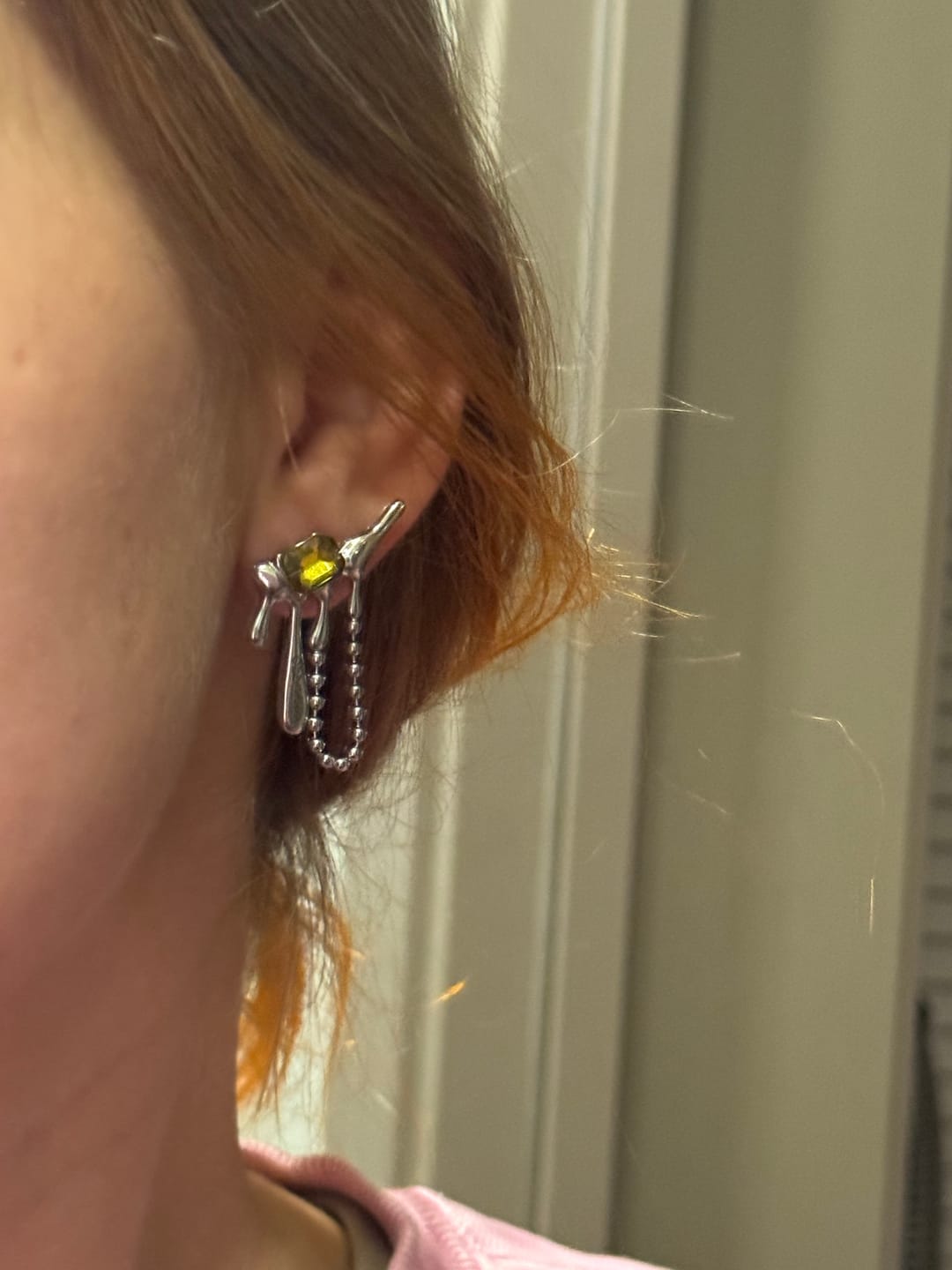 Customer photo review of SKZ Oddinary earrings
