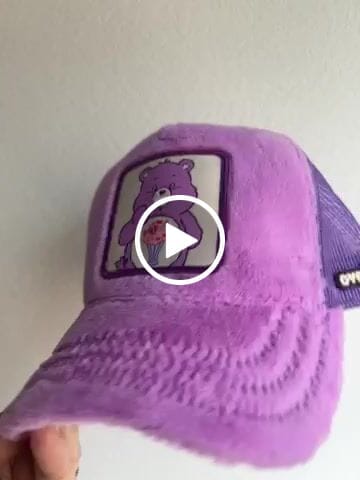 Customer video review of OVERLORD X Care bears:  Share Bear Trucker Cap