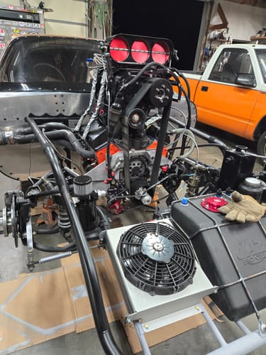 Customer photo review of Motion Raceworks Top Loader Billet Oil Catch Can ( Single 12 AN Port ) 32-101