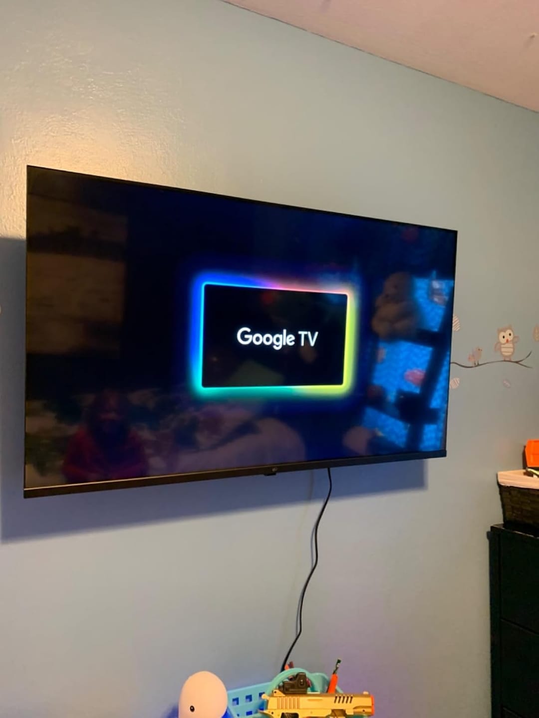 Customer photo review of Palette 43 inch Smart Google TV