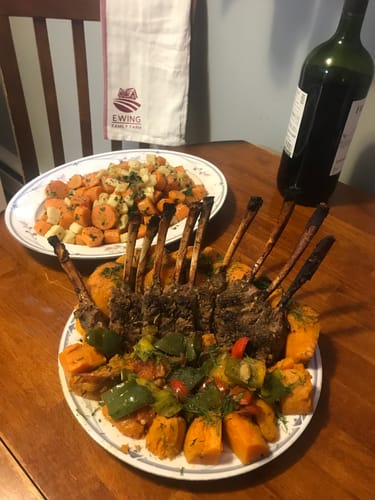 Customer photo review of Half Lamb Subscription Box - 18 lbs