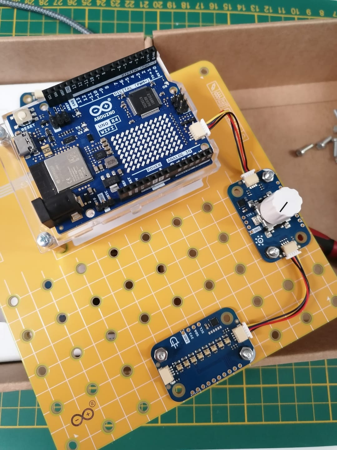 Customer photo review of Arduino Plug and Make Kit