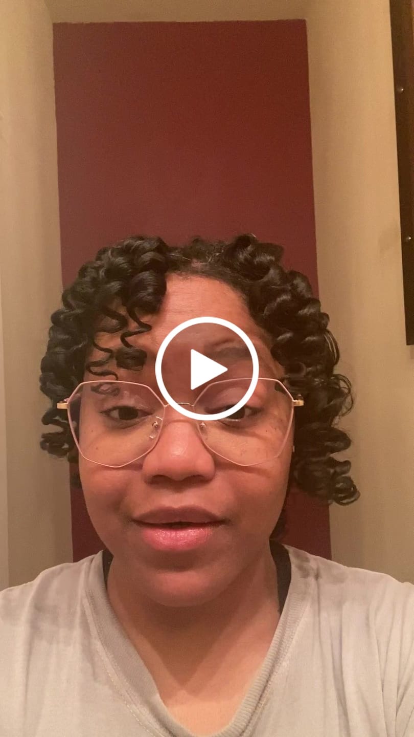 Customer video review of Curl Enhancer Cream