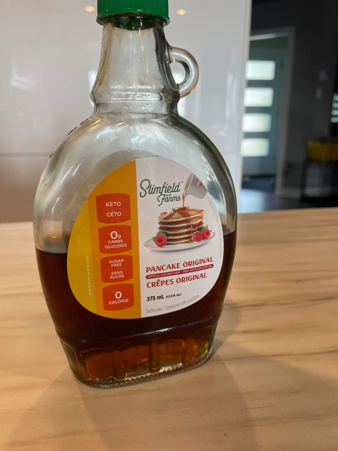 Customer photo review of Slimfield Farms - Sirop d'érable sans sucre 375mL