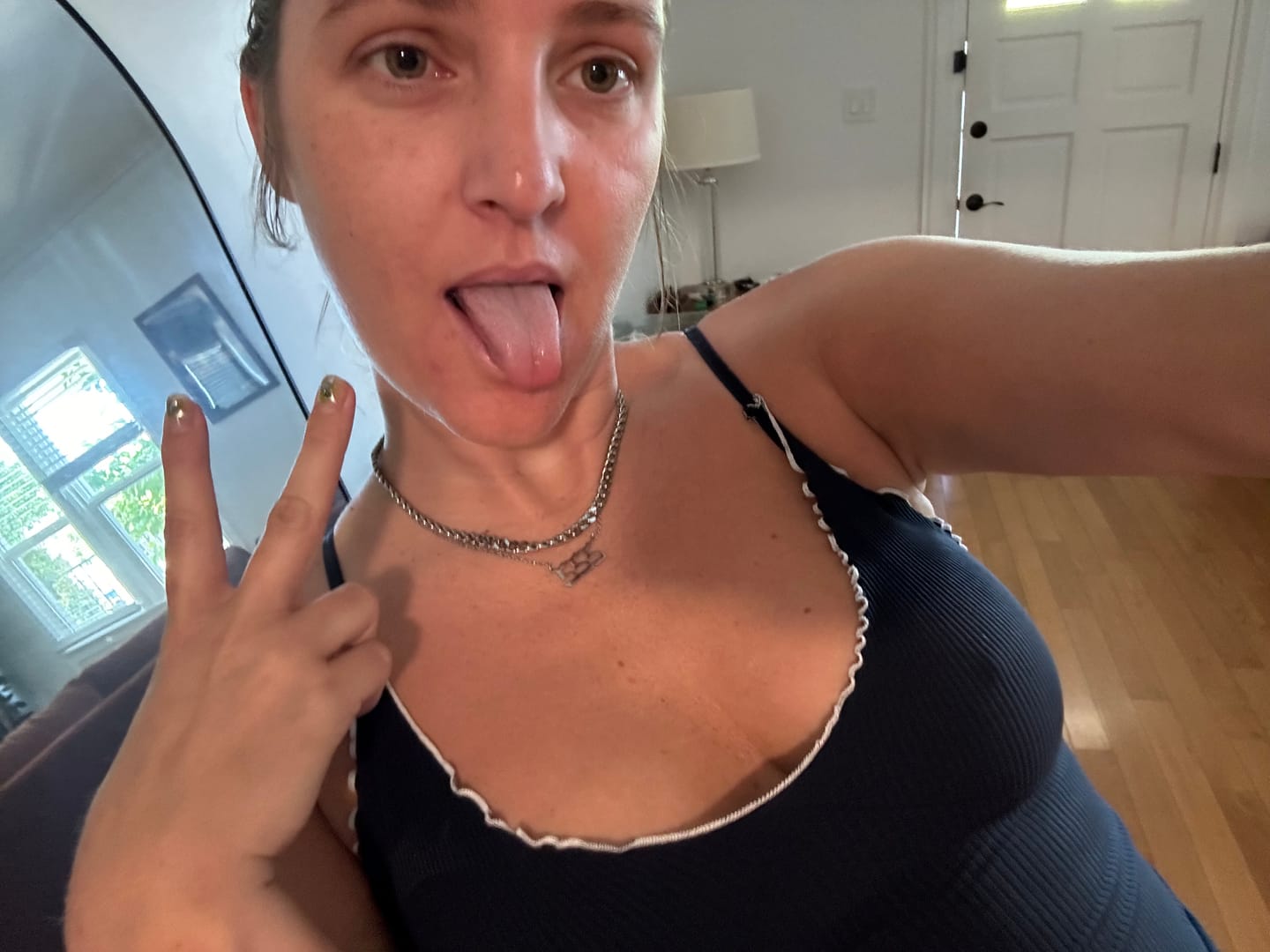 Customer photo review of Edgy Cuban Chain