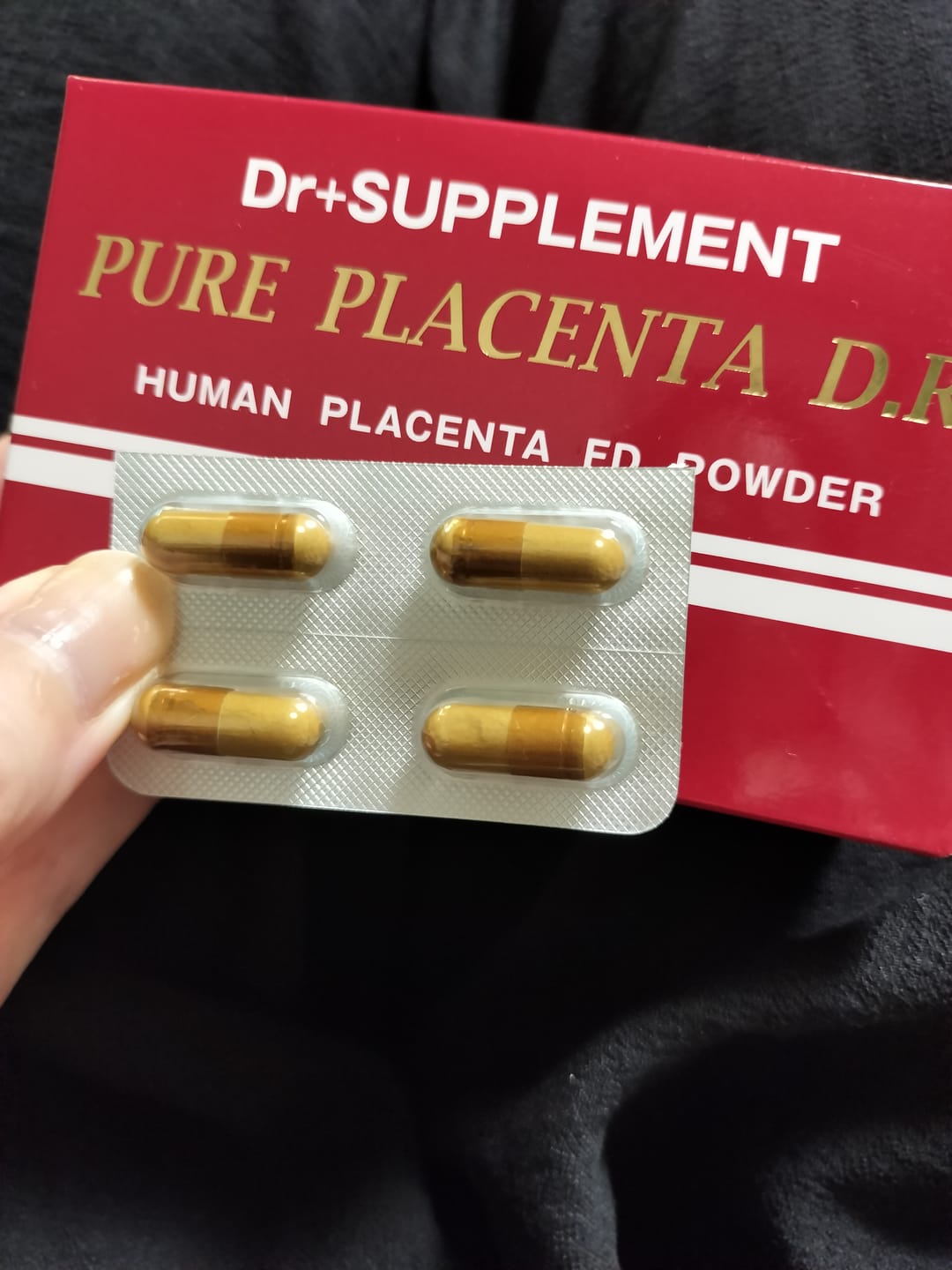 Customer photo review of ピュアプラセンタDRまとめ買いセット（3箱入り）