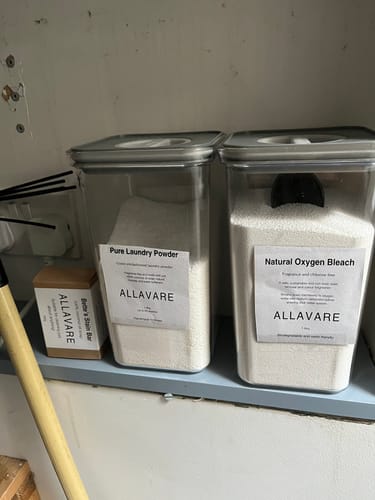 Customer photo review of Pure Laundry Powder