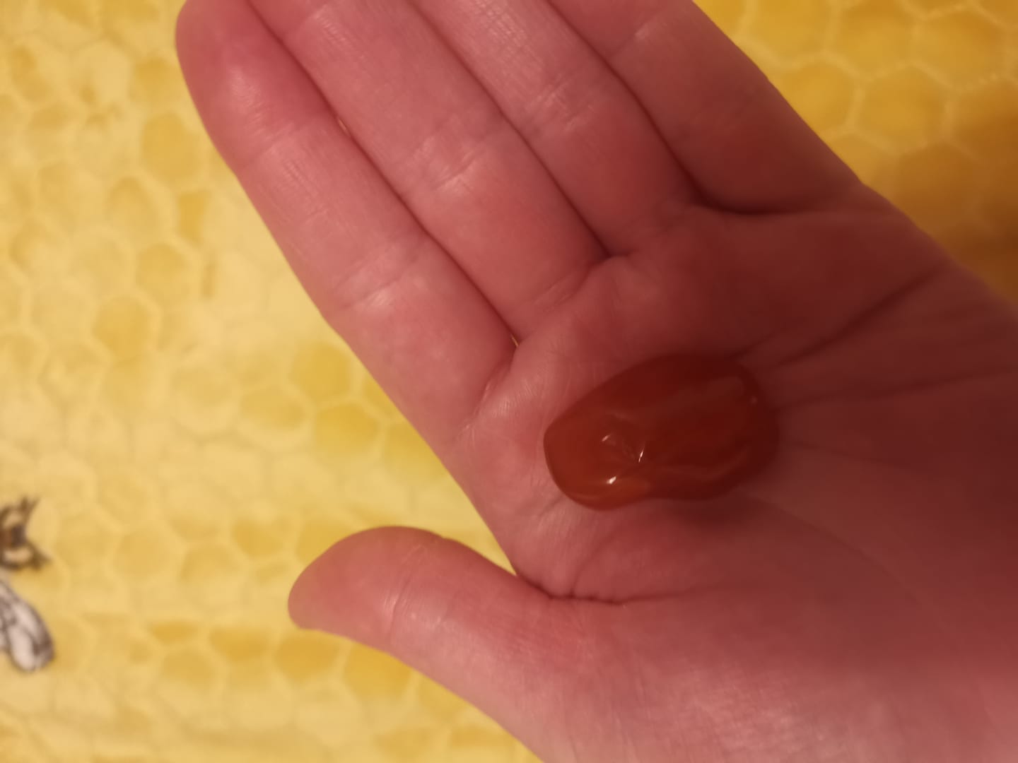 Customer photo review of Carnelian - Tumblestone