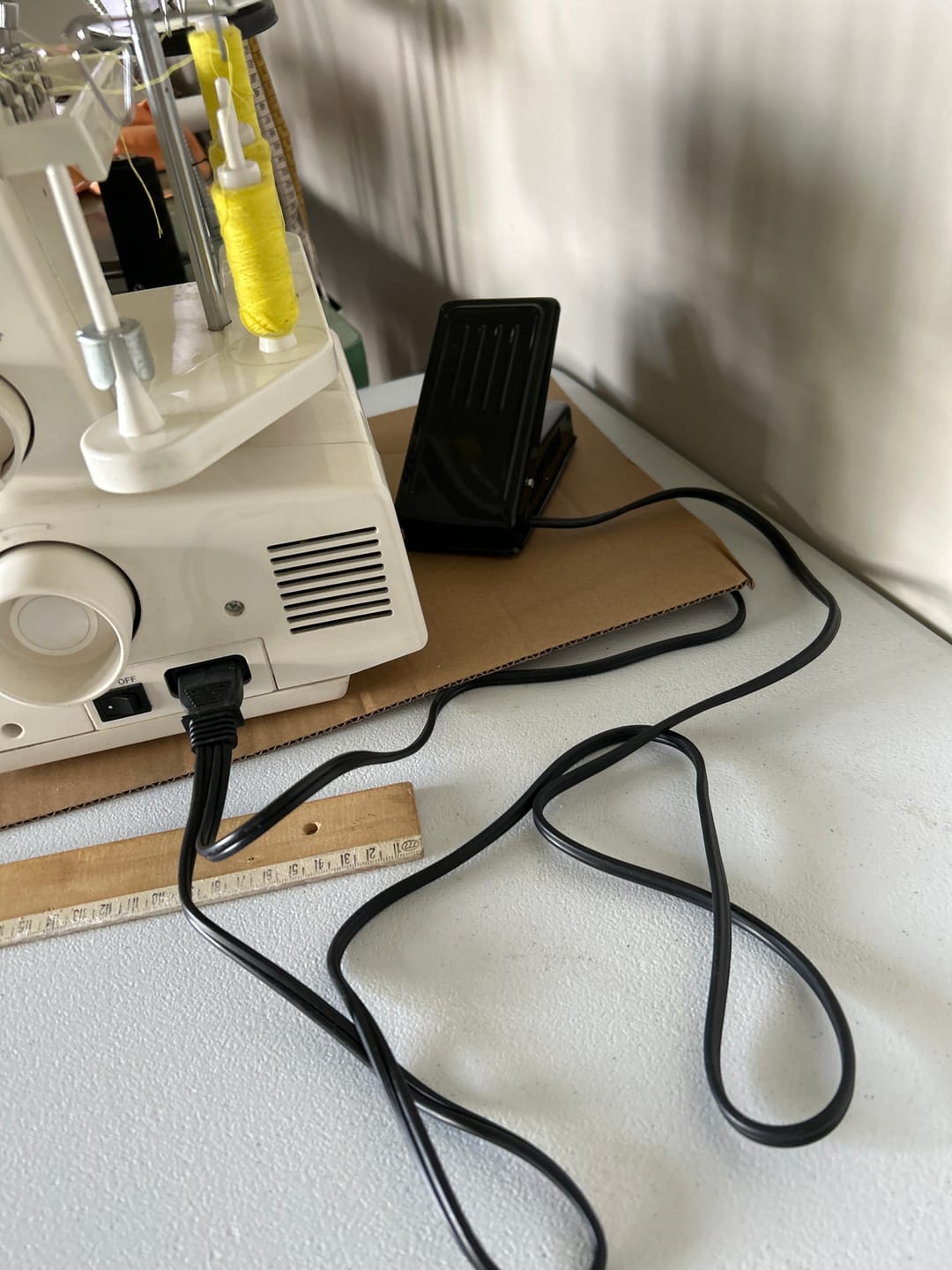 Customer photo review of Foot Control w/ Cord (110/125V), Singer #FC-YUK3S