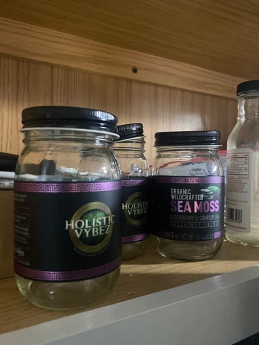 Customer photo review of Elderberry and Soursop Infused Sea Moss Gel