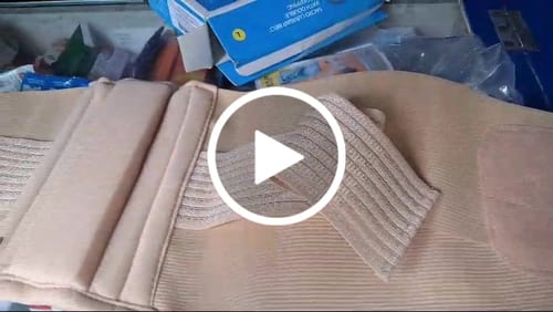 Customer video review of Sacro Lumbar Belt (Mild Support) | Provides Support to Lower Back | Corrects Posture & Relieves Back Pain (Beige)