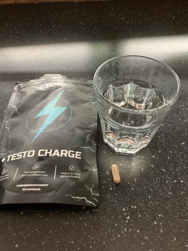 Customer photo review of Testo Charge 90 Capsules +GRATIS E-book