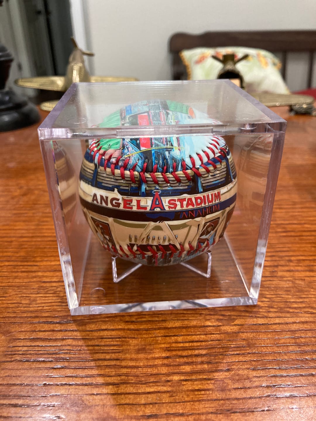 Customer photo review of Angel Stadium Baseball