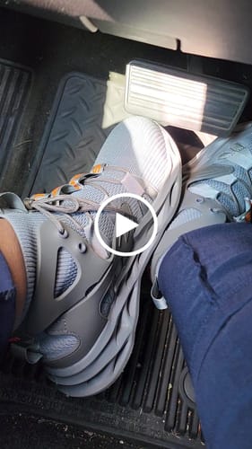 Customer video review of Maven Comfortable Steel Toe Safety Shoes