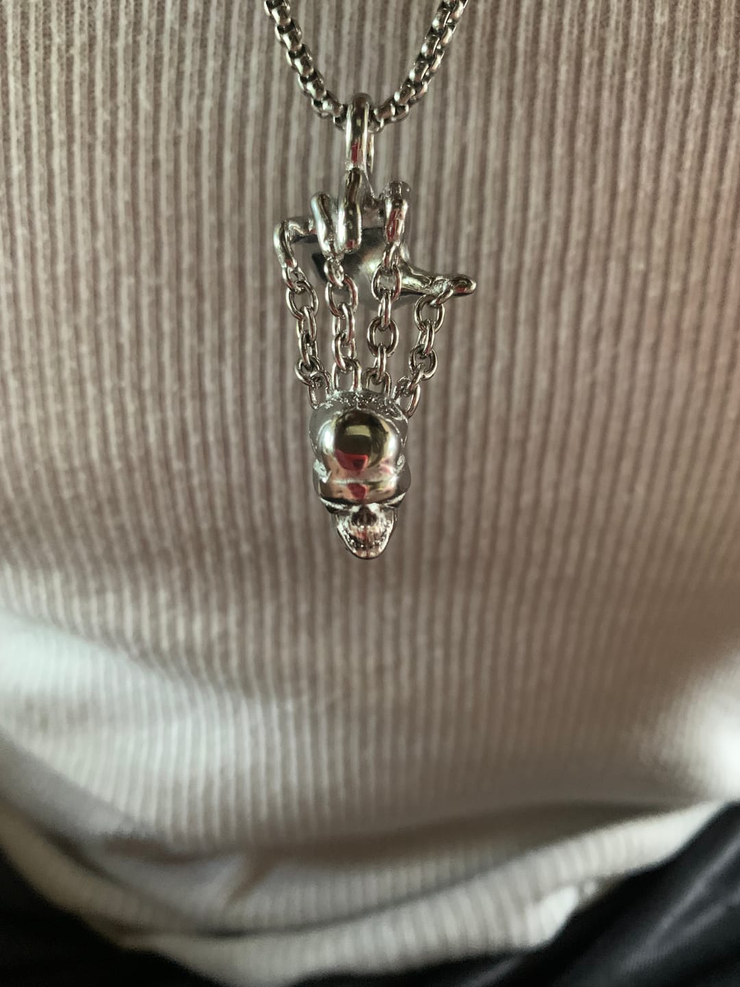 Customer photo review of PUPPET MASTER PENDANT