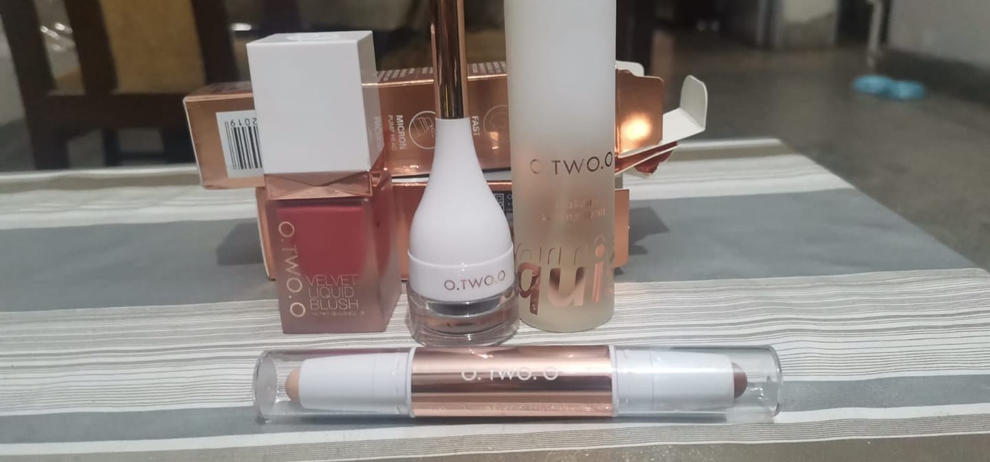 Customer photo review of O.TWO.O DYEING EYEBROW CREAM