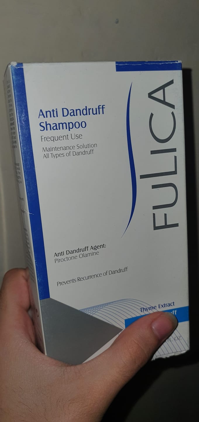 Customer photo review of Fulica™ - Anti Dandruff Shampoo