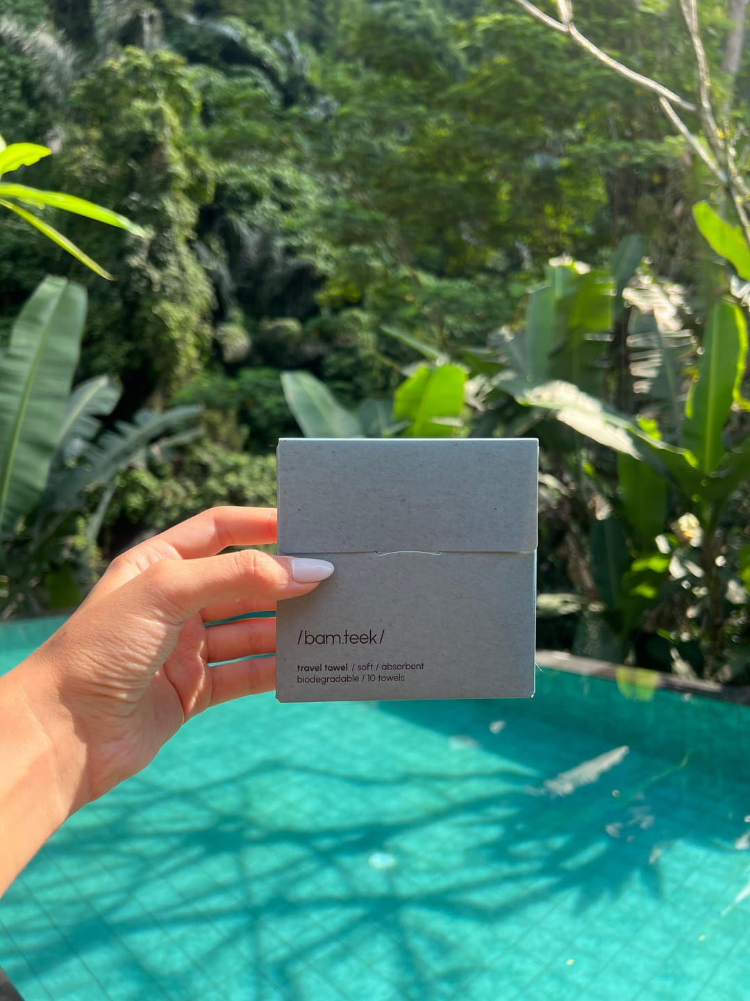 Customer photo review of Travel Towel