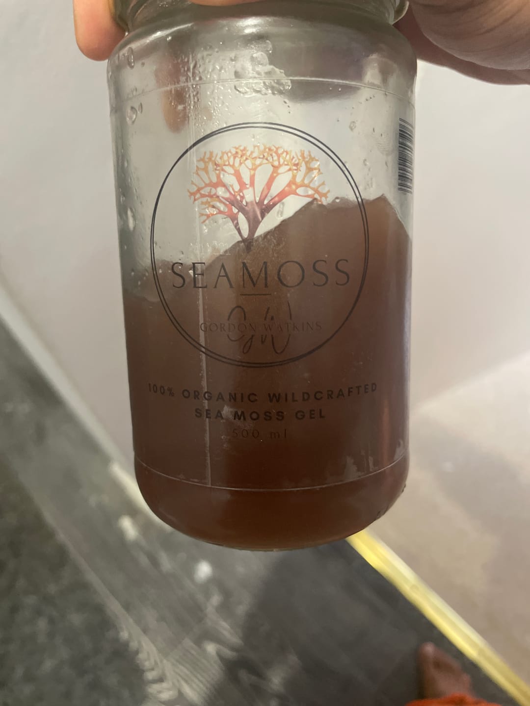 Customer photo review of Purple Sea Moss Gel - Nutrient-Dense Vegan Superfood (250ml & 500ml)