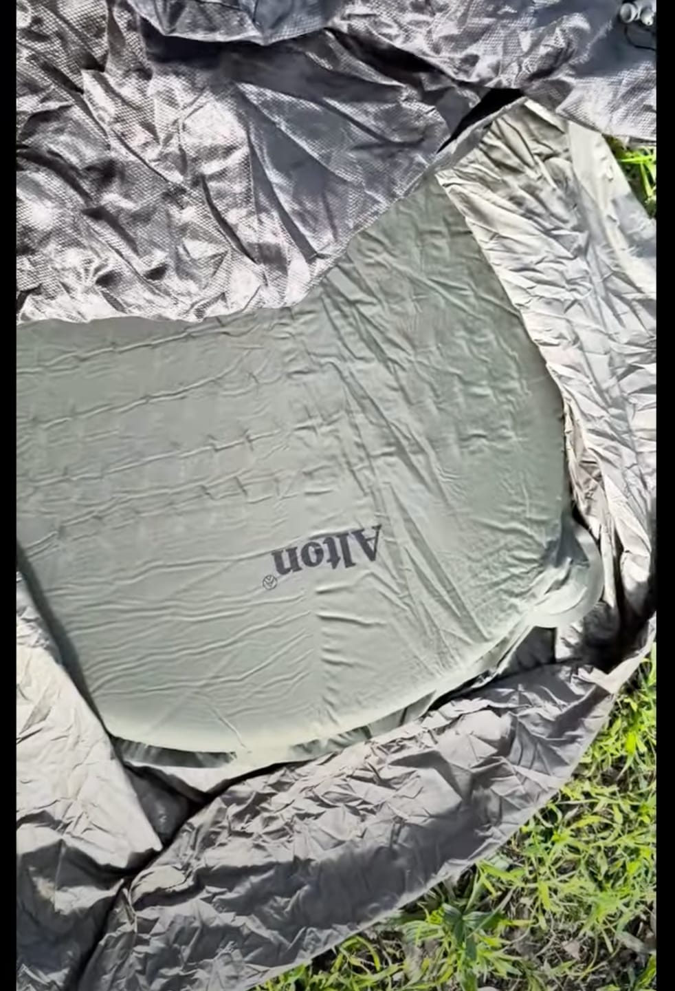 Customer photo review of Self-Inflating Sleeping Mat (R4)