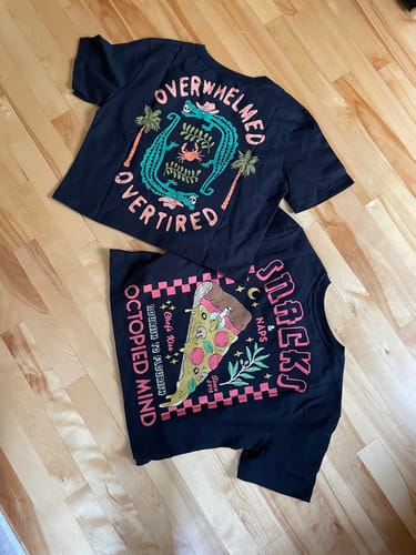 undefined review of Overwhelmed T-Shirt image 1 out of 1