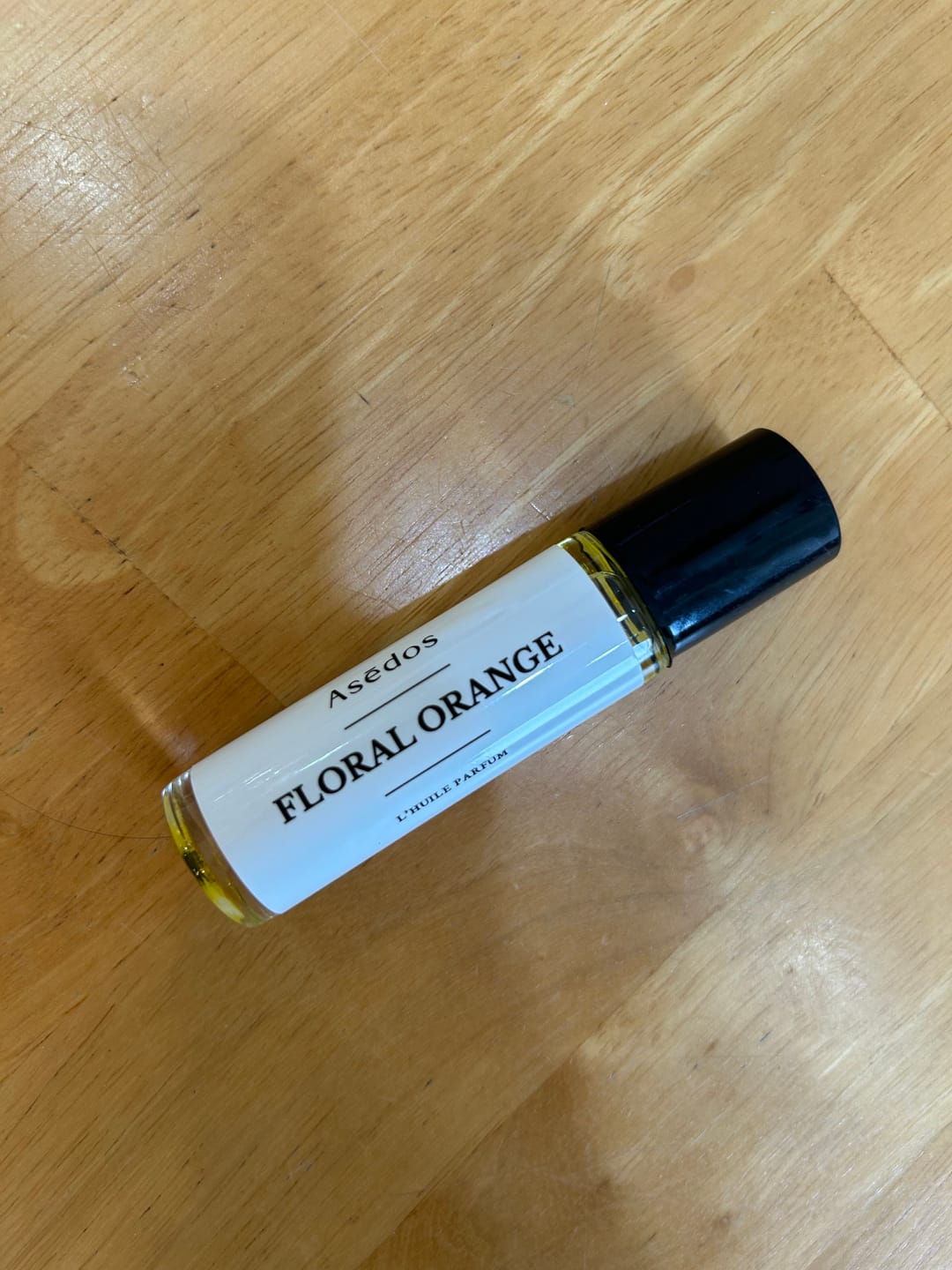 Customer photo review of FLORAL ORANGE PERFUME OIL