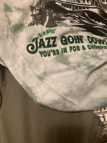 Customer photo review of Louis Riverboat Cruise Tie Dye Shirt (Limited Edition)