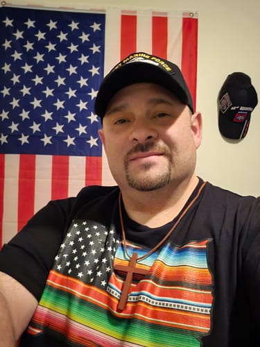 Customer photo review of Cross-Culture OG Bandera T-shirt