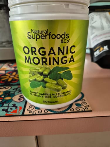 Customer photo review of Organic Moringa Capsules