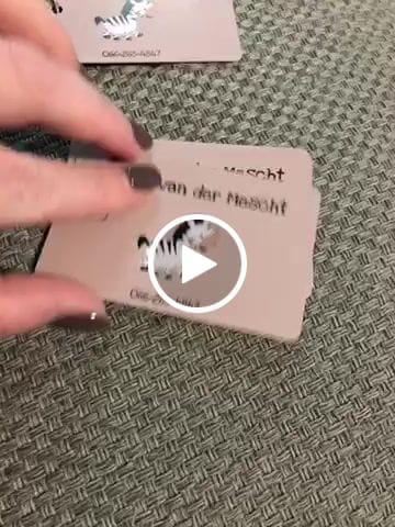 Customer video review of Colour Bag Tags - Customise your own