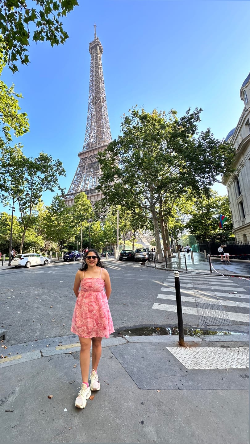 Customer photo review of Veronica 3D Floral Dress