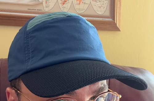 Customer photo review of Big Cross Training Mesh Hat