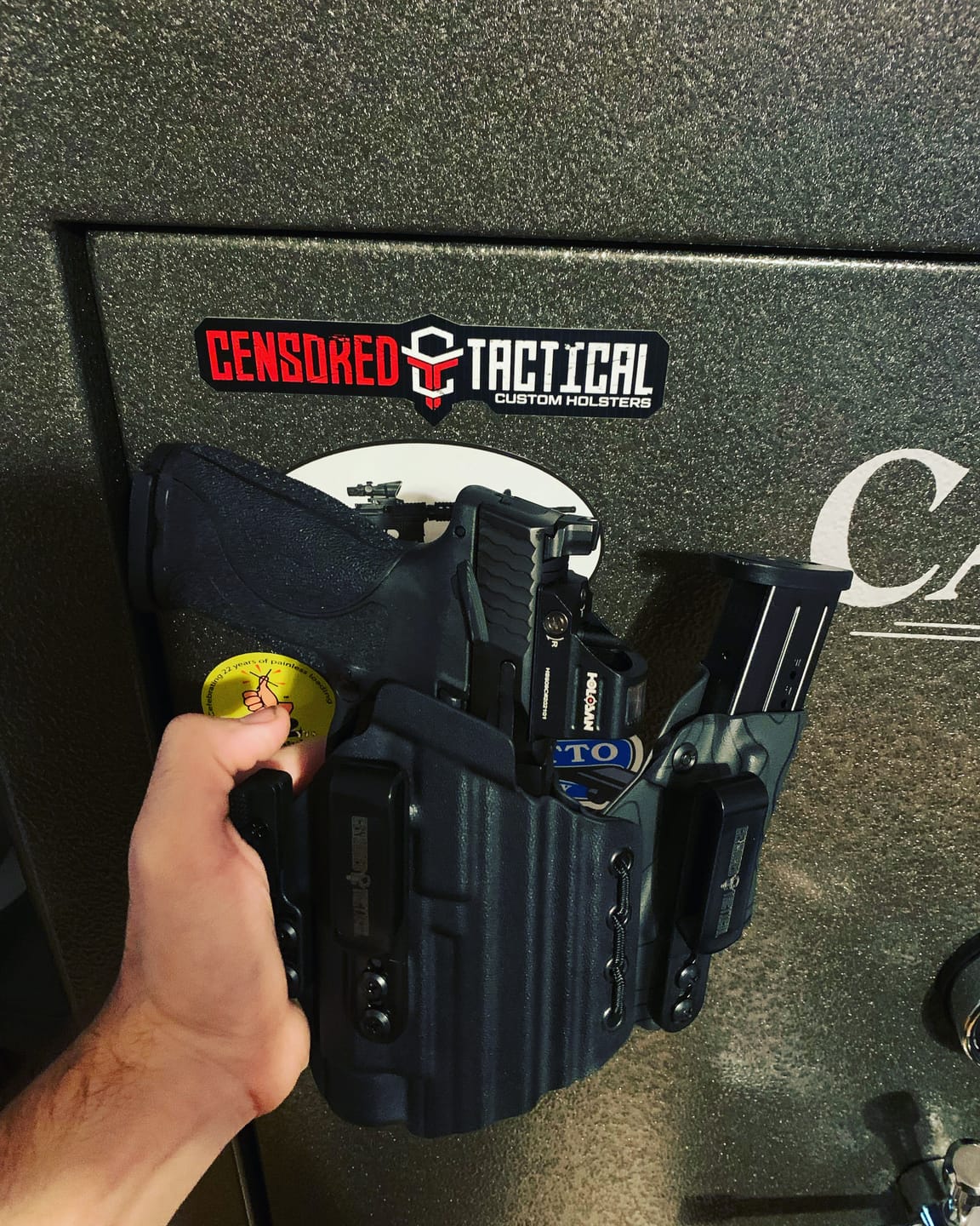 Customer photo review of KILO LIGHT BEARING IWB