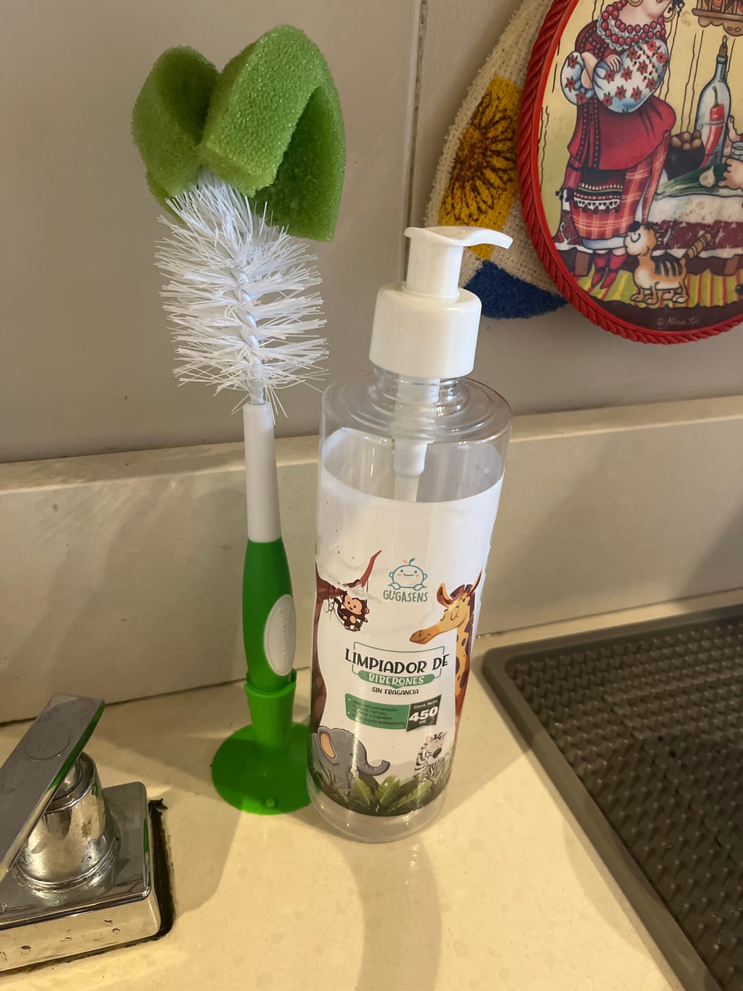 Customer photo review of Limpiador de Biberones 450ml