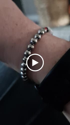 Customer video review of Palestine Bracelet