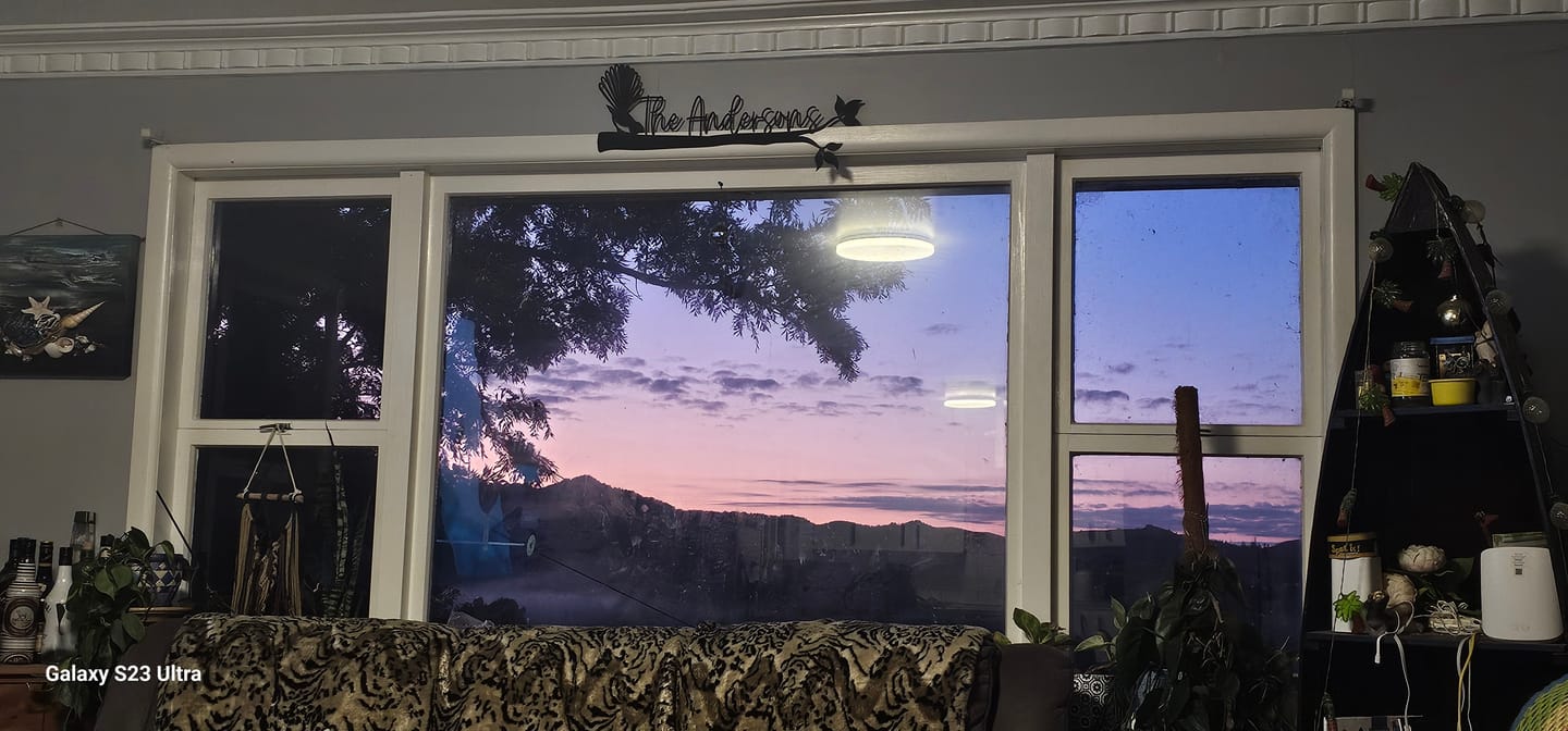 Customer photo review of Personalised Fantail Tree Branch