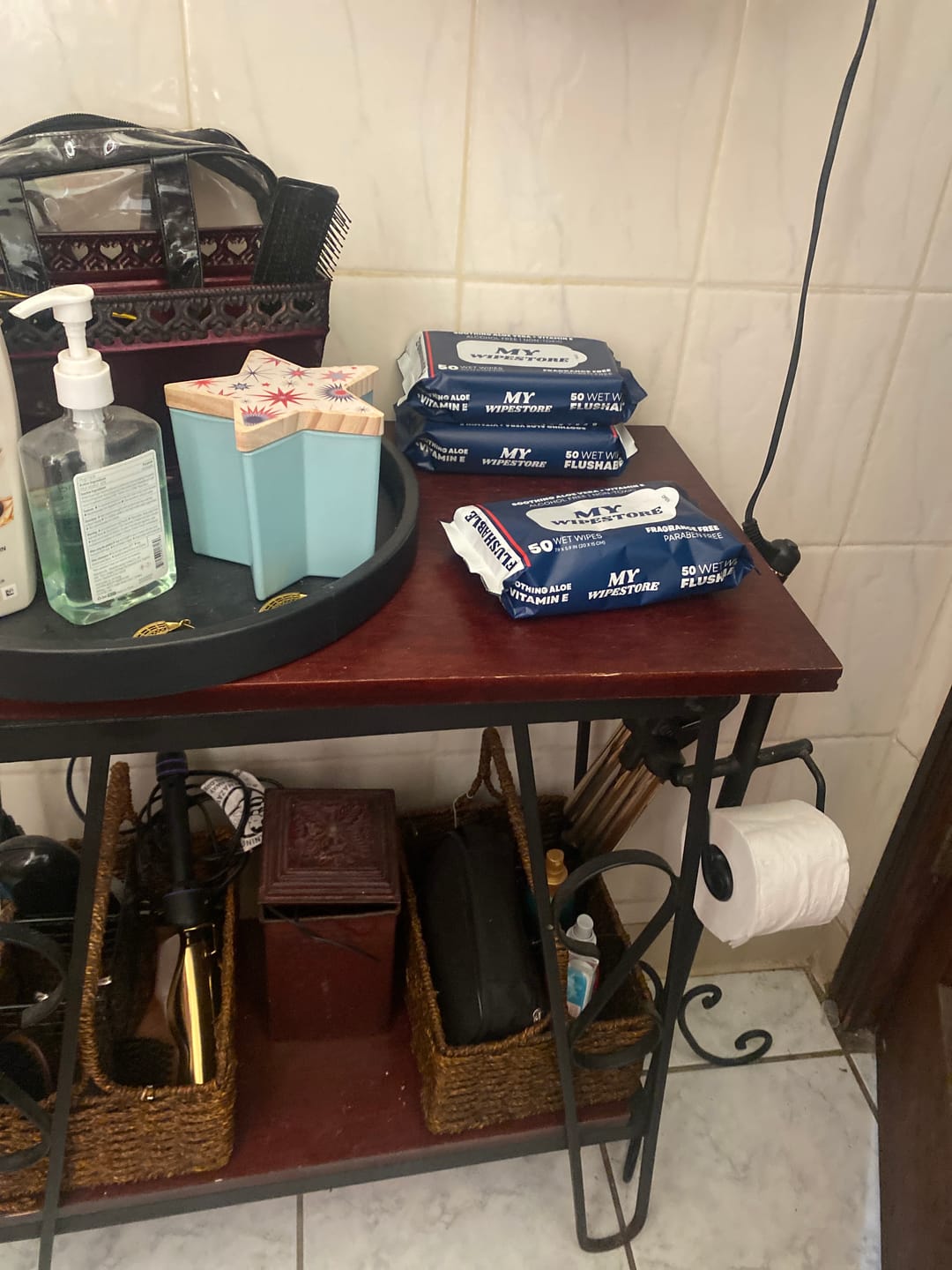 Customer photo review of My Wipes Premium Flushable Wipes