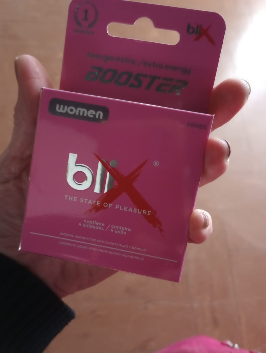 Customer photo review of 🍑 BLIX PARA ELLAS